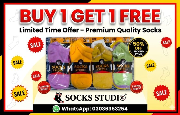 Colorful ankle socks for women